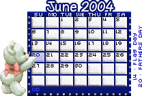 The month Calvin will be born!