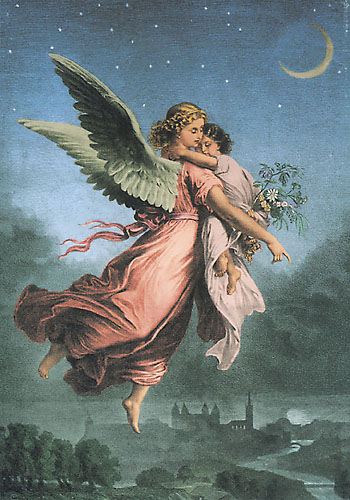 Angle taking to heaven